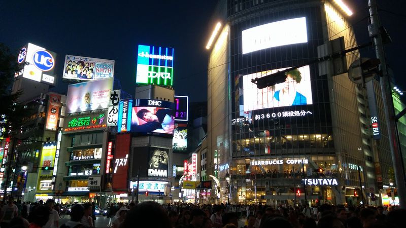 Shibuya night Shibuya night